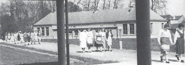 Le pavillon ménager en 1950